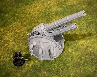 ORBITAL GUN++ 28mm Sci Fi Artillery Terrain Warhammer 40k Kill Team Necromunda Star Wars Stargrave Infinity Skirmish Wargame Scenery RPG Dnd