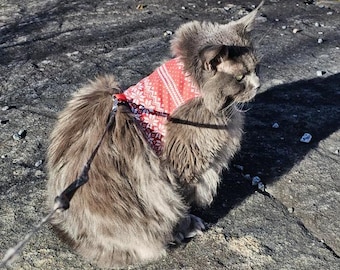 SWEATER KITTY Cat Harness (Escape Proof & Comfortable)