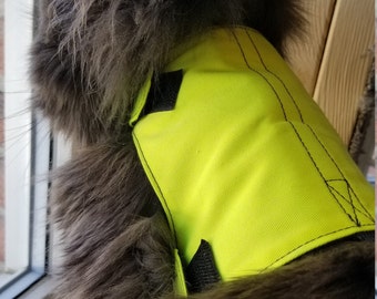 NEON YELLOW Cat Harness (Escape Proof & Comfortable)