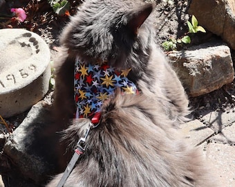 STAR KITTY Cat Harness (Escape Proof & Comfortable)