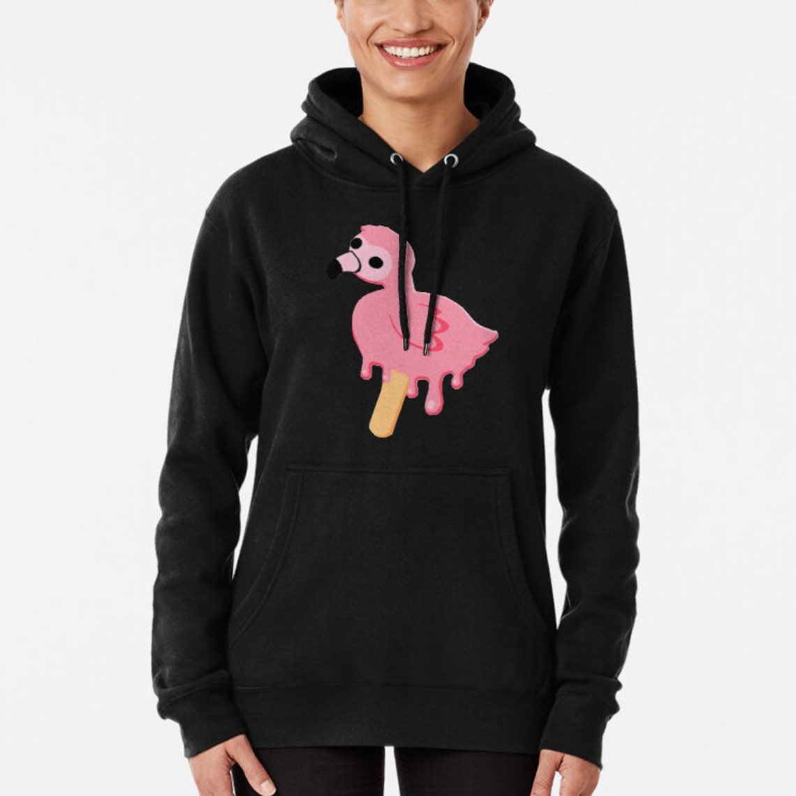 Hoodie Albert Melting Pop Flamingo Hoodie Flim Flam Popsicle Hoodie