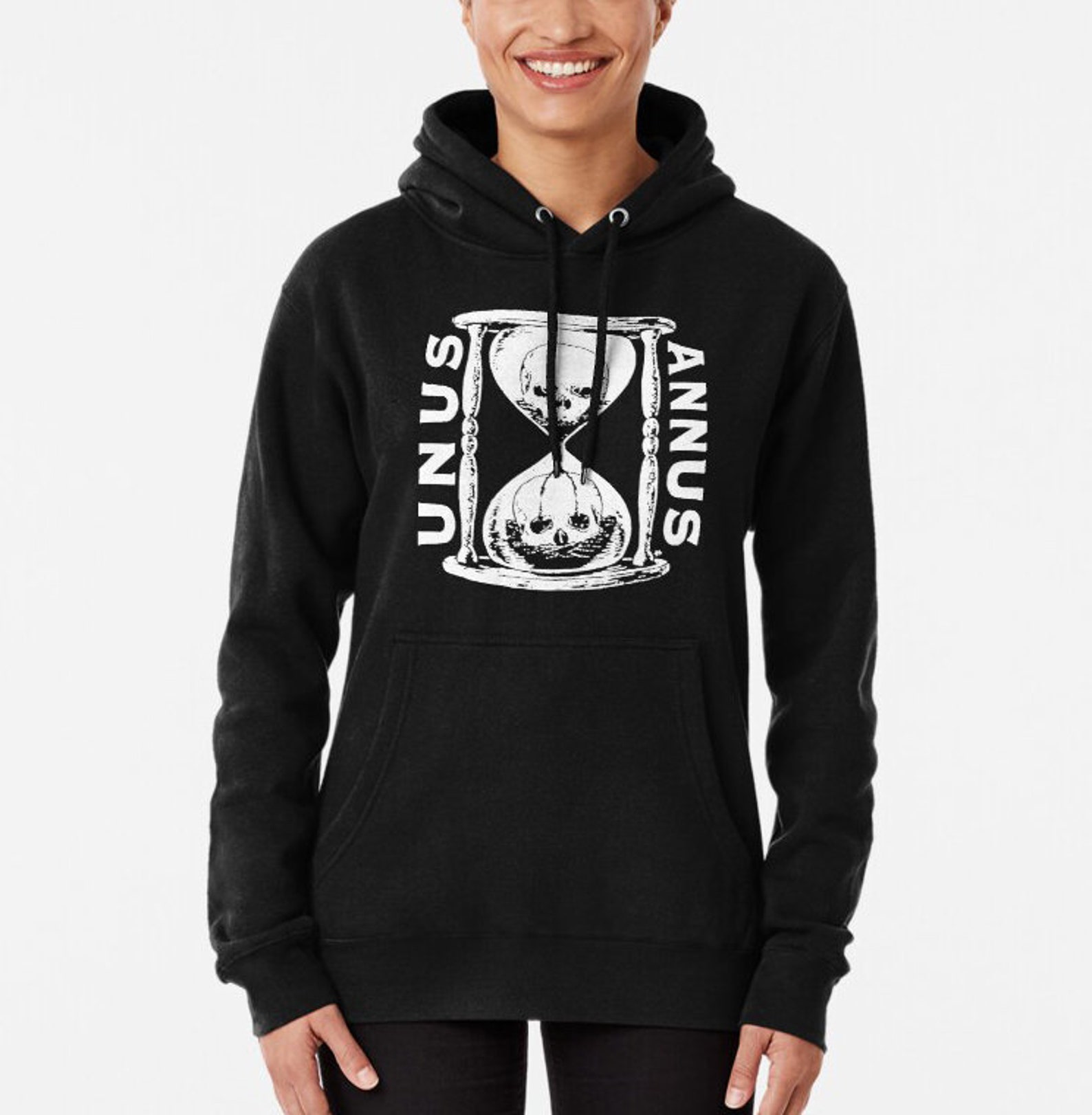 unus annus skull hoodie
