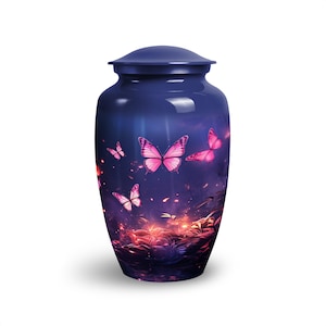 Majestic Butterfly Urn for Ashes: Personalized Memorial Keepsake