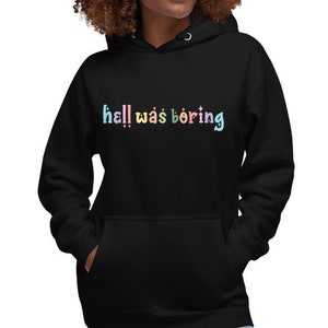 Born In Hell Sweatshirt Pastel Goth Sweatshirt Creepy Cute Shirt Pastel Grunge Sweatshirt Kawaii Goth Shirt