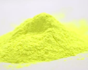 Yellow Glow Powder: Strontium Aluminate Pigment for Resin & Nail Art