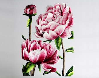 KIT133 Intermediate Embroidery Kit, Beautiful Rose design by ThuongEmbroidery, Plus 30% embroidery thread