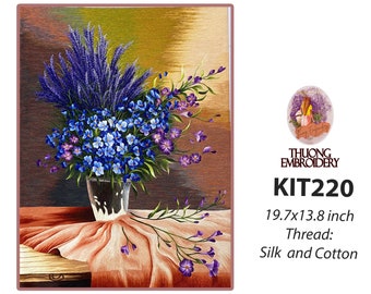 KIT 220 Hand embroidery more 30% threads