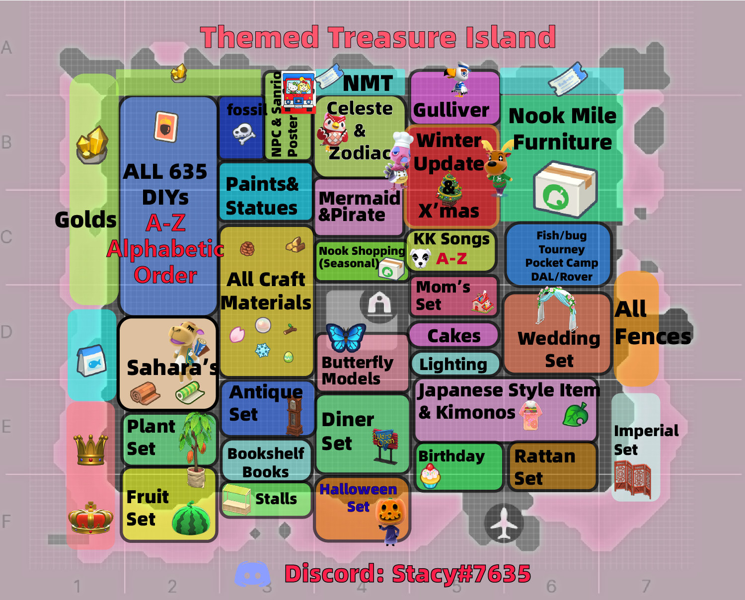 Treasure island code animal crossing