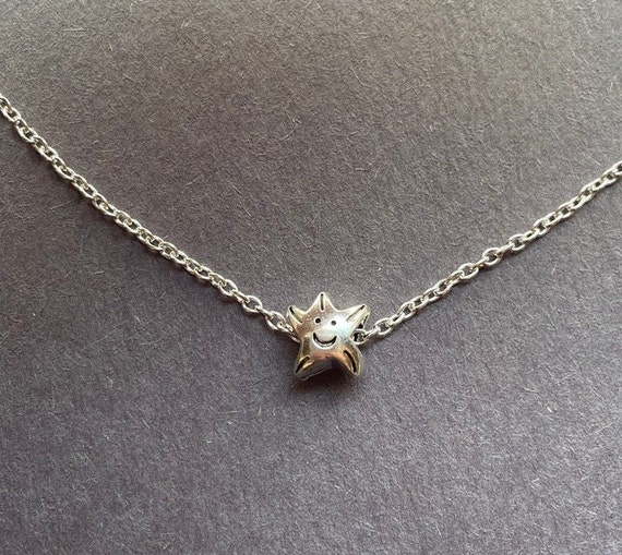Star smiley necklace deals