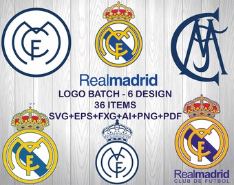 Real Madrid Logo Etsy