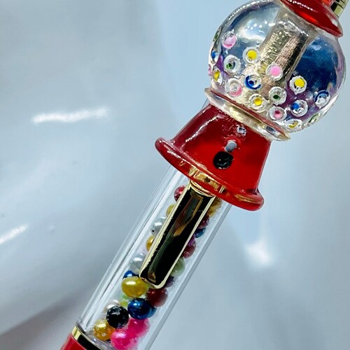 Bubblegum Machine Dry Shaker Pen. Fun Nostalgic Back to School Etsy