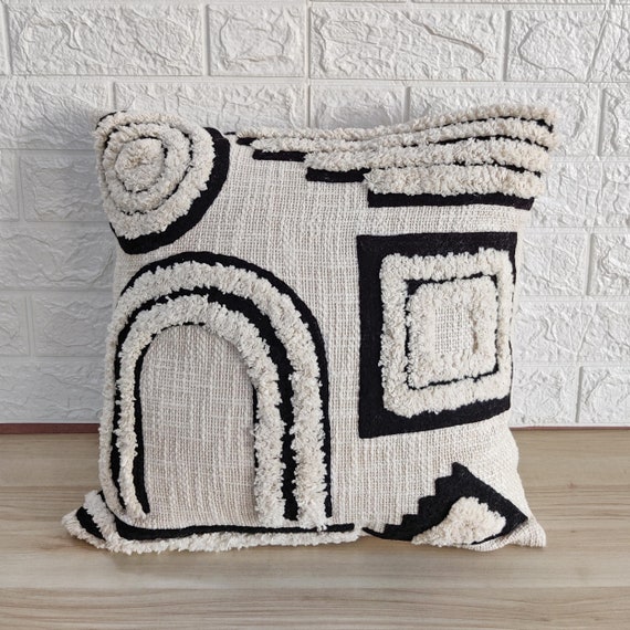 Black pillow covers 24x24 new arrivals