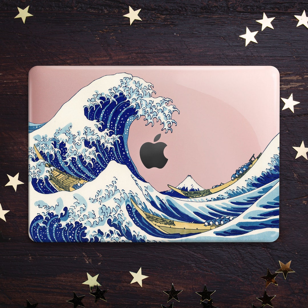 Wave off Kanagawa MacBook Hard Case, Art Design - Etsy