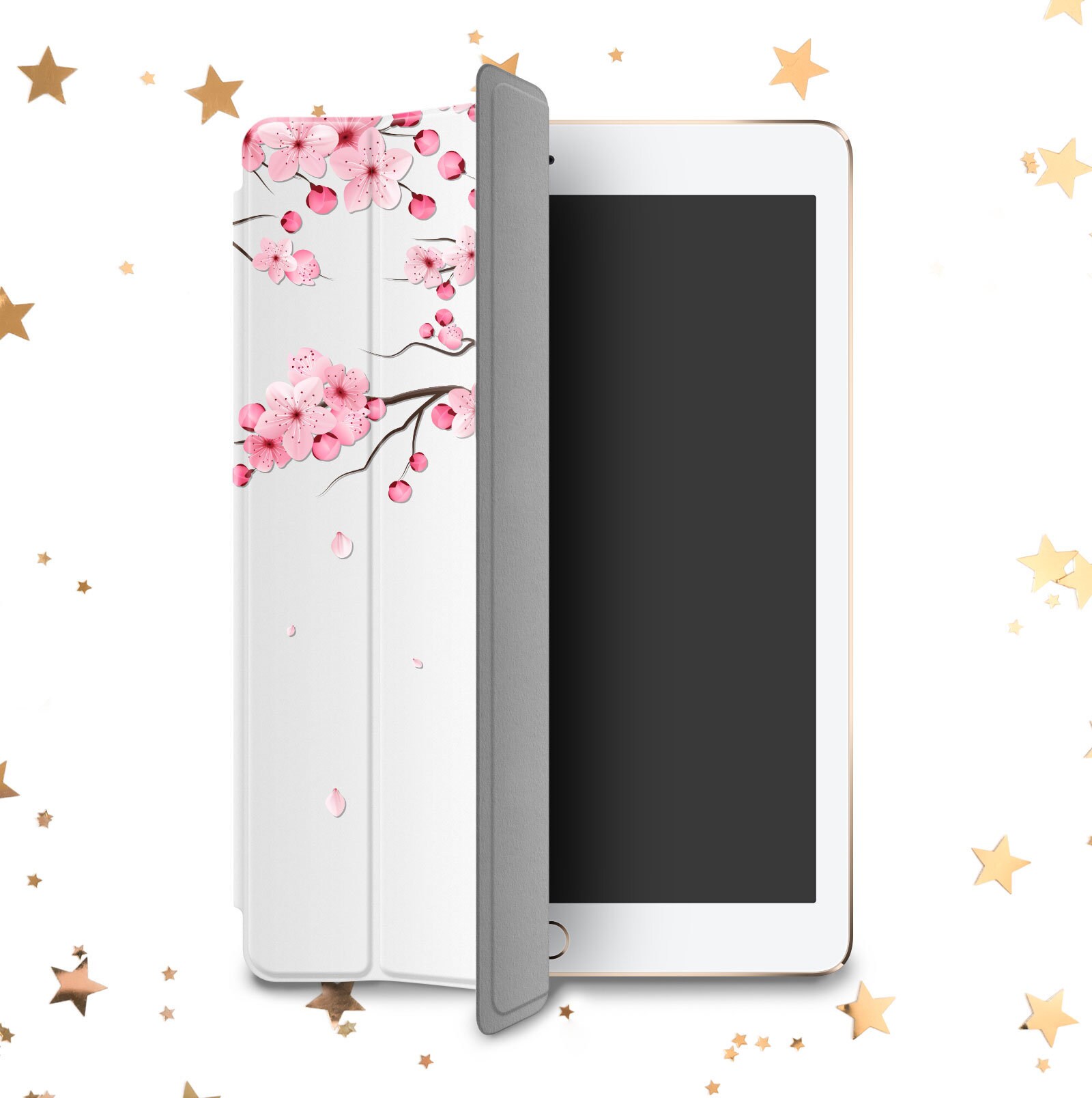 Sakura iPad Case - Lightweight Cherry Blossom Design for All