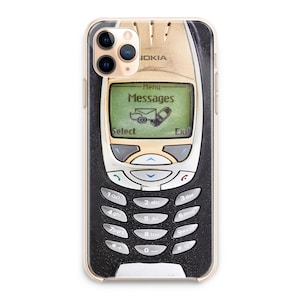 Retro Handy-Kunsthülle IPhone 15 14 13 12 11 Pro Max Mini Funny Old School Google Pixel 8 7 6 5 Pro XL Samsung S24 23 22 21 Ultra FE Note