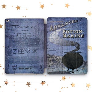 Book cover case iPad Pro 10.5 11 12.9 13 2022 2024 Advanced Potion Making cover Mini 7 6 5 iPad Air 3 4 5 11 13 inch iPad 10.2 10.9 Gen 9 8