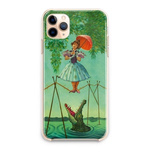 Haunted Mansion Stretching Room case IPhone 15 14 13 12 Plus Max Mini Tightrope Walker Art Google Pixel 8 7 6 5 Pro Samsung S24 23 22 Ultra