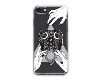 Witchy Phone Case: Ouija Board Design, Silicone for iPhone & Samsung