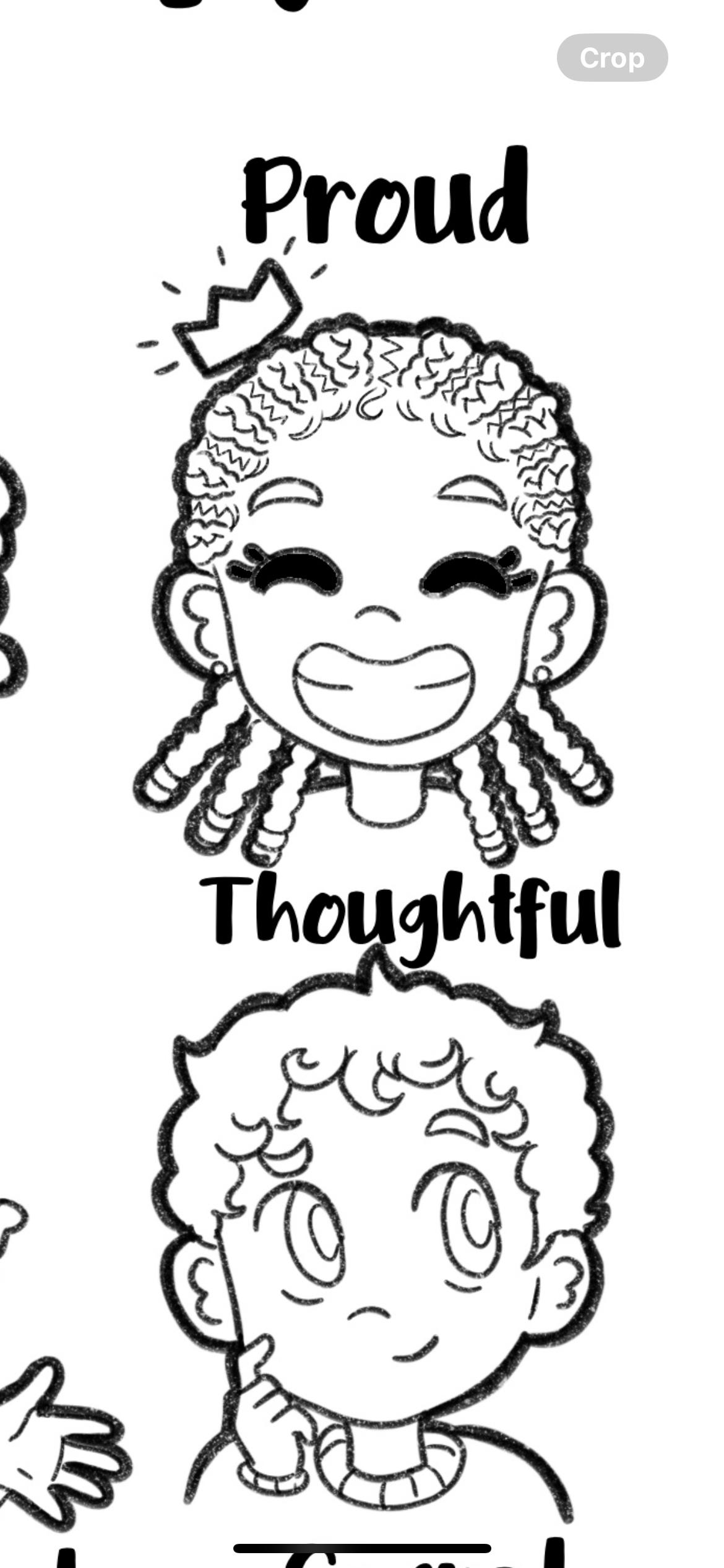 How Do You Feel? 16 Childrens Emotion Identification Chart Poster(black ...