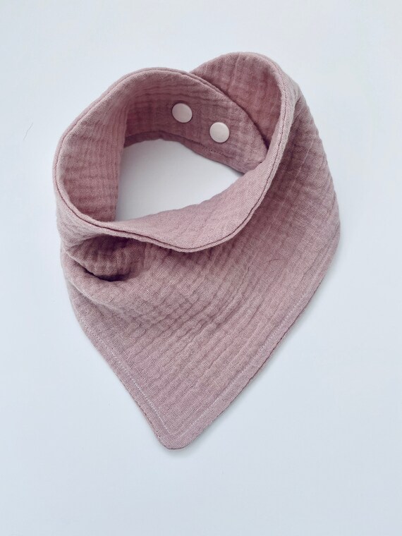 muslin dribble bibs