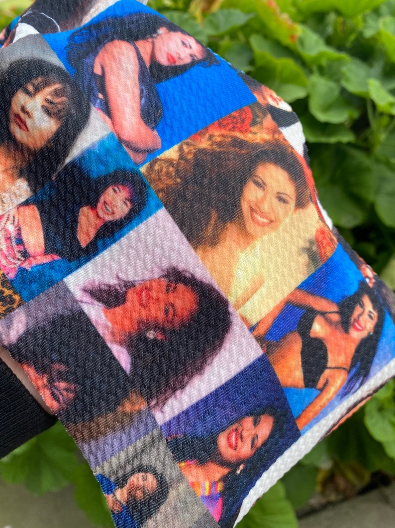 Selena Collage Selena Bow Headwrap