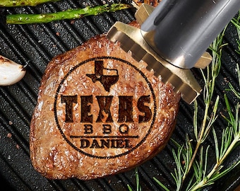 Custom steak branding iron,Bull head logo stamp,Custom logo, Brand stamp,BBQ Brand Iron,Steak Branding,Burger Branding Iron.