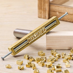 Carimbo de letras intercambiáveis, ferro de marcar aquecido por chama personalizado, carimbo de alfabeto intercambiável para couro, conjunto de carimbo de alfabeto de metal