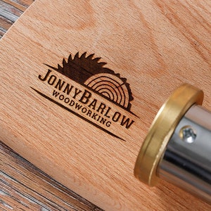 Custom wood branding iron, carpenter gift, woodwork gift,Custom electric branding iron, Christmas gift for woodworker.
