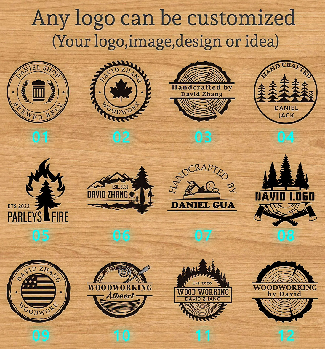 Custom Wood Burning Stamp / Custom Wood Branding Iron for Etsy