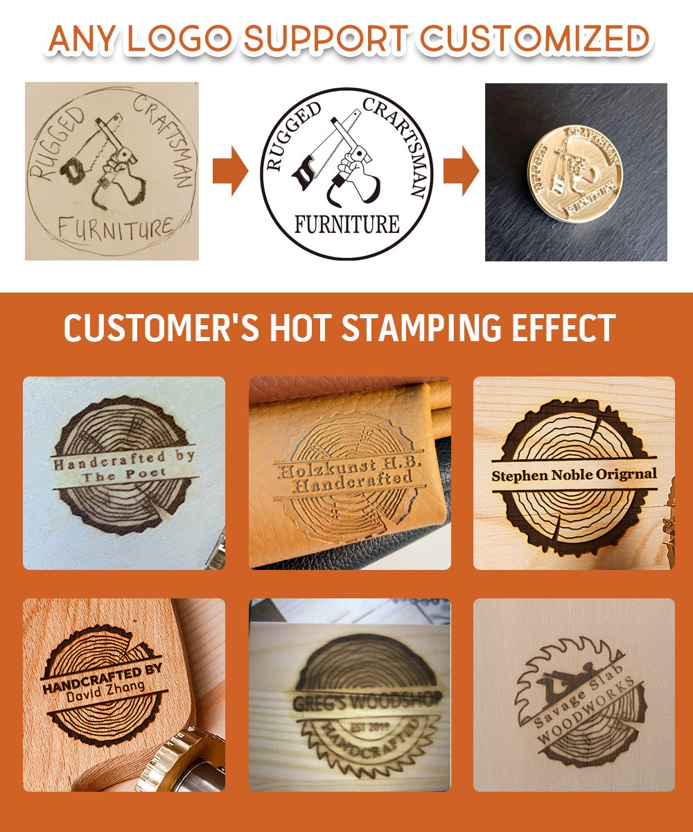 Custom Wood Burning Stamp / Custom Wood Branding Iron for Etsy