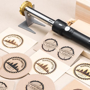 Tree themed stamp,Electric wood branding iron ,Personalized branding iron for wood,Signature wood branding iron,Custom Gift for Dad