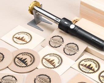 Tree themed stamp,Electric wood branding iron ,Personalized branding iron for wood,Signature wood branding iron,Custom Gift for Dad