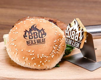 Branding Iron For Burger, Professional Custom Personalized Stamps Made In,Custom Electric branding iron Gift For Dad
