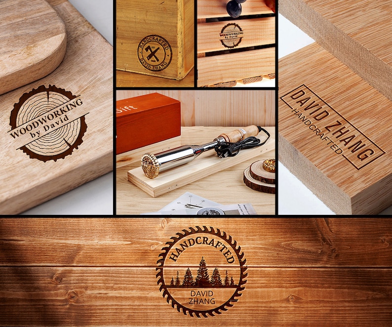 Custom wood branding iron, carpenter gift, woodwork gift,Custom electric branding iron image 8