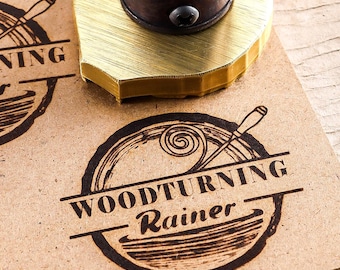 Branding iron for wood / Woodworking themed iron with custom signature / Branding iron / Fathers Day Gift