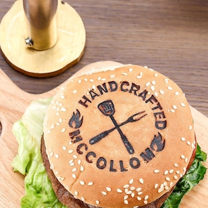 Branding Iron For Burger, burger branding iron BBQ brand iron,Branding Iron for Food, Electric Heater, Father&#39;s Day Gift