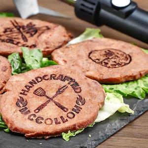 Electric Iron For Burger, Branding Iron For BBQ, Suitable For Restaurant Logo Stamps,Food branding iron,Burger Branding Iron