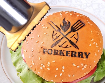 Food Branding Iron / Cake Branding Iron / Cake Branding / Cookie Stamp / Steak Brand Iron / Custom Food Stamp