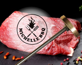 Custom Meat Branding Iron for Food, Personalized Branding Iron for Steak, Christmas gift for husband, BBQ branding iron