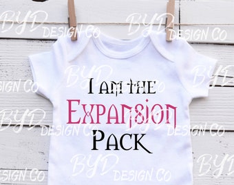 Pack d'extension Baby SVG : Gamer Onesie Design (téléchargement numérique)
