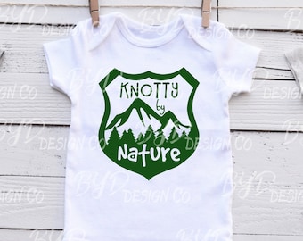 Knotty by Nature SVG : conception de chemise forêt (téléchargement numérique)