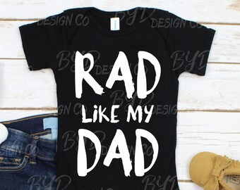 Rad Like Dad SVG - Design pour la fête des pères (téléchargement numérique)