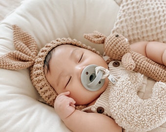 Baby Animal Bonnet - Etsy