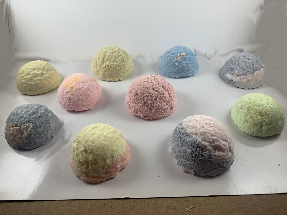Ice Cream Scoops Bath Bombs Etsy