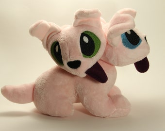 three headed dog stuffed animal
