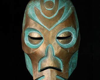 Realistic Skyrim Dragon Priest Mask Prop Replica