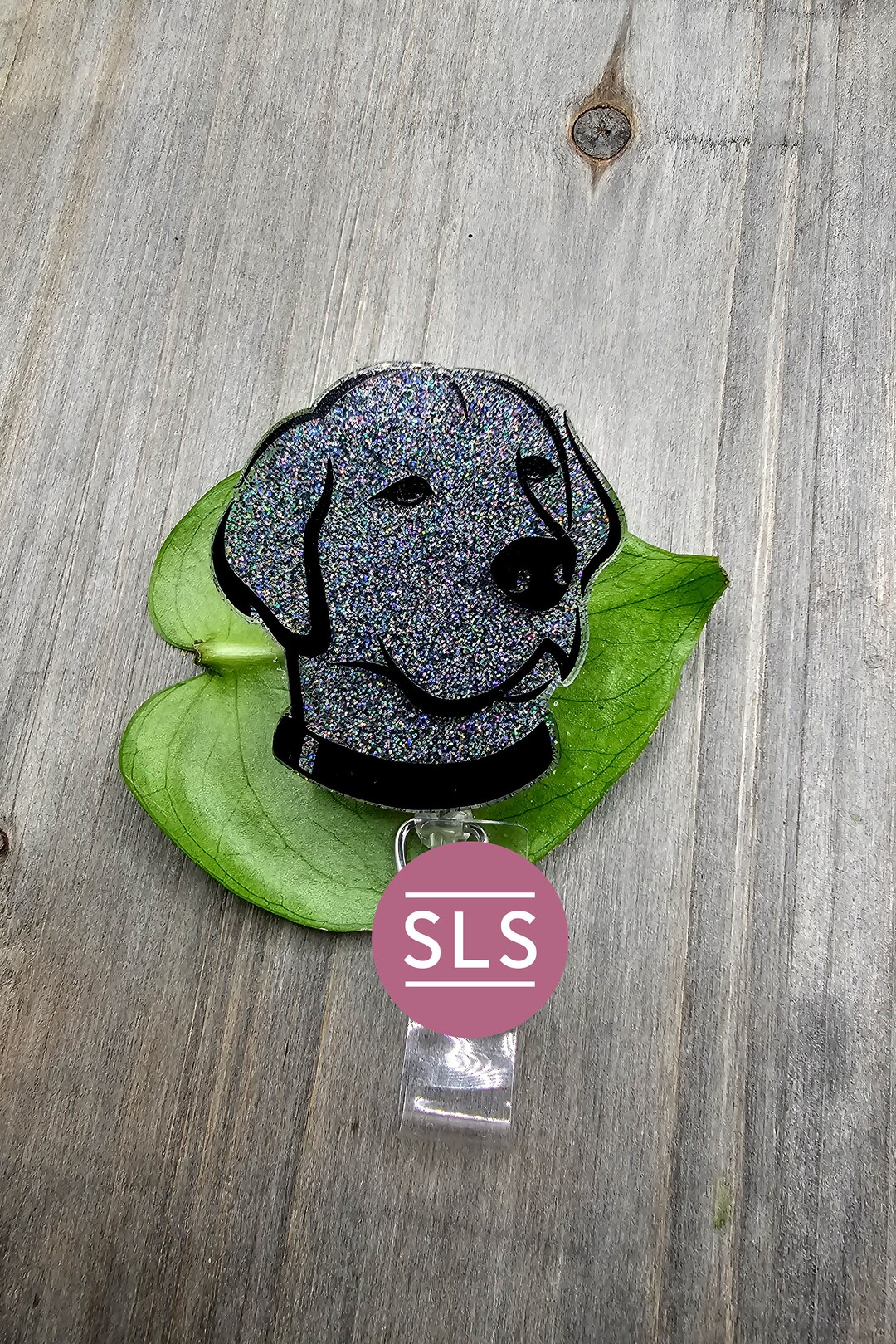 Black Labrador Badge Reellabrador Art Hospital Badge Reeldog Badge