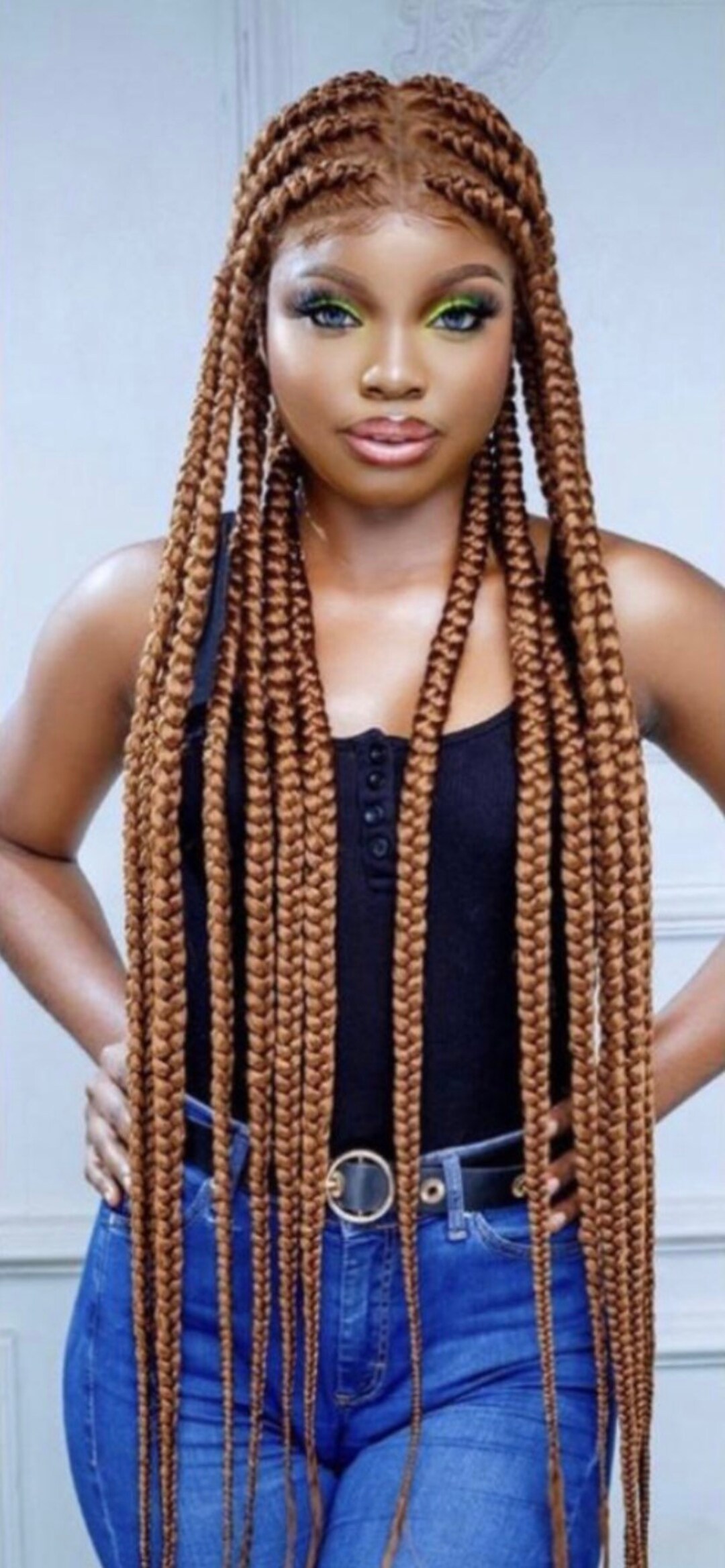 Pop Smoke Braids Wig Knotless Braids Wig Cornrow Braids Wig Etsy