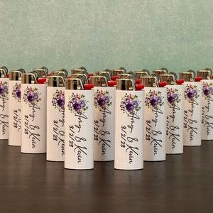 Wedding Favor Custom Lighters