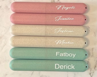 Personalized Toothbrush Case
